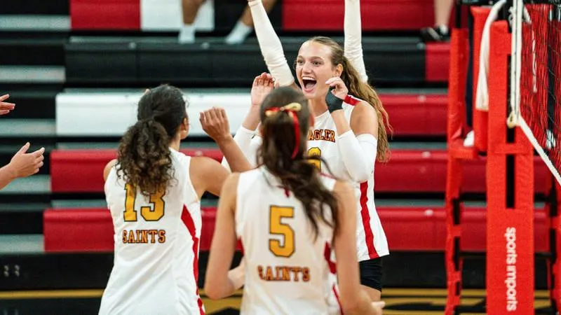 Saints Win Against the Lady Tigers in Three Sets; Best Start for the Saints Since 2004