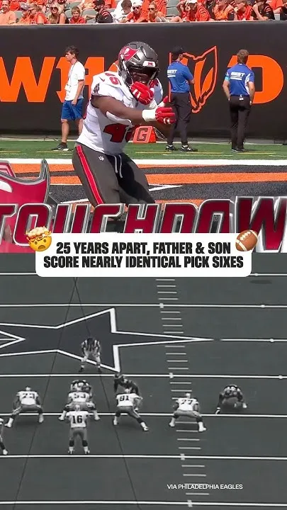 Like father, like son   #CLEvsTB Sept. 20 @ 1 p.m. ET on CBS #buccaneers #nfl #family (Video)