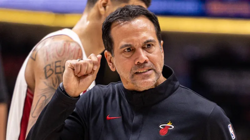 Erik Spoelstra is actually Giannis Antetokounmpo's best new teammate
