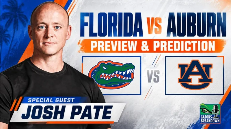 Florida vs Auburn Preview & Prediction: Josh Pate Breaks Down Sumrall's First SEC Game & Road Test (Video)