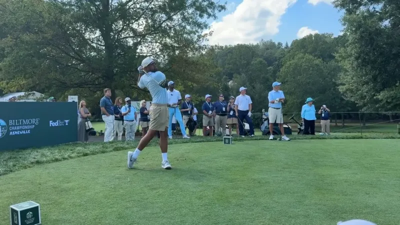 As Biltmore Championship Ashville tees off, businesses hope it will attract more visitors