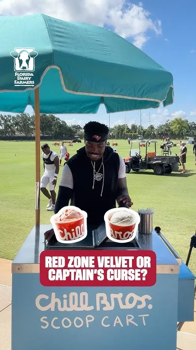 The Krewe voted for Red Zone Velvet Kick off the season with the new Bucs flavor by Chill Bros!  (Video)
