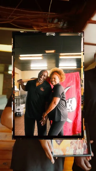 "To be able to serve my BBQ to the Krewe, it's a dream come true."  #bbq #chef #dining #food #bucs (Video)