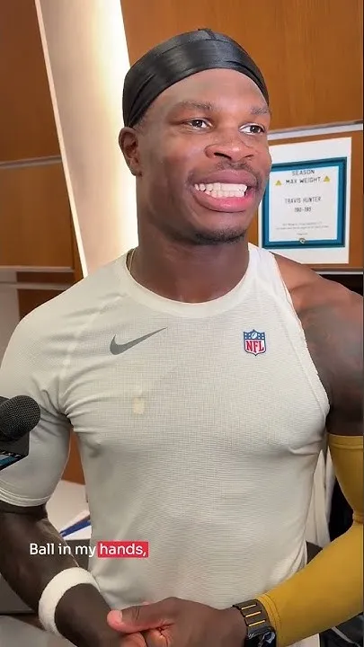 Travis Hunter feels 'great' after returning to field in Week 1 (Video)