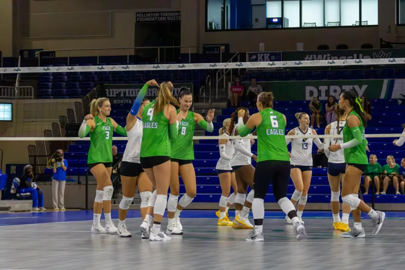 FGCU volleyball faces toughest test yet against UNC, Nebraska