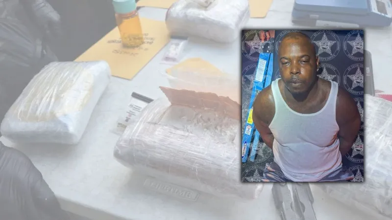 Deputies seize 4.5 kilos of fentanyl, other drugs; Fort Pierce felon charged again