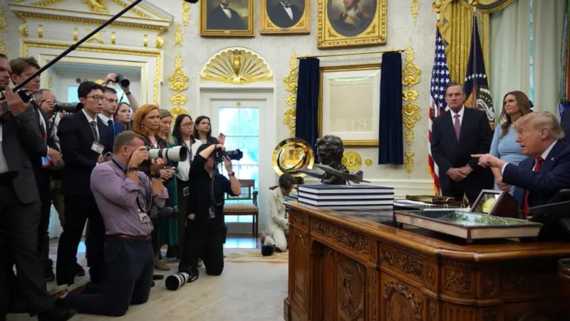 Trump announces plans to ban three major news outlets