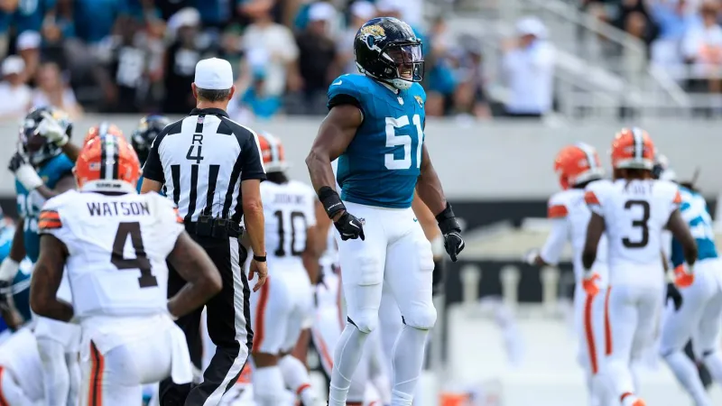 A former Gator made his presence felt in Jaguars season opener