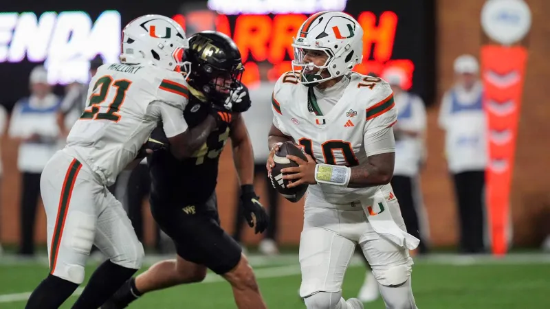 Mario Cristobal kept things in perspective despite Miami's 'sloppy' finish at Wake Forest