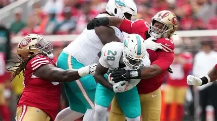 Miami Dolphins Dominated by 49ers