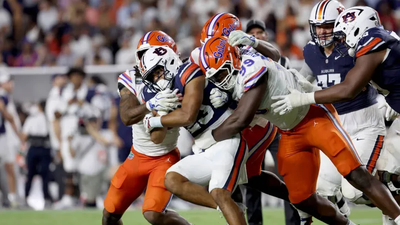 Florida's physical edge at Auburn brings its offseason promises to life