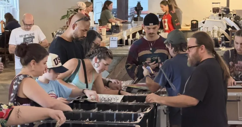 At the Gainesville Record Fair, physical media bridges generations