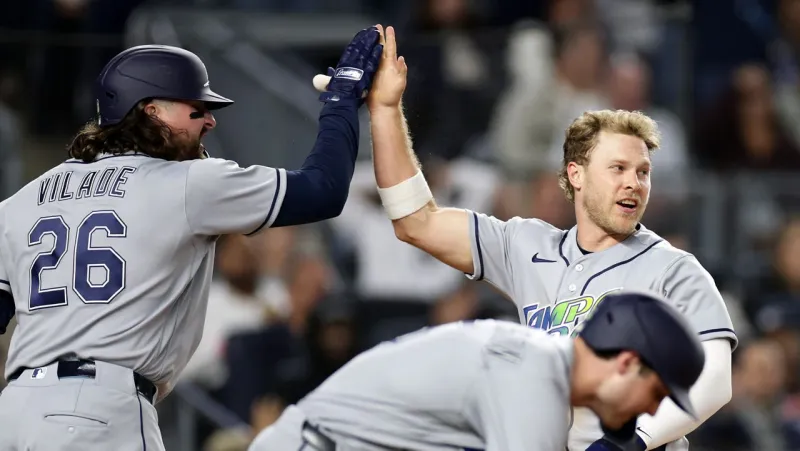 Rays clinch AL East title after 6-1 win over Yankees
