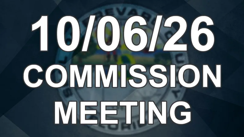 Livestream: 10/06/2026 - Brevard County Commission Meeting (Video)