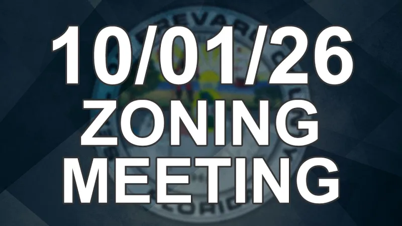 Livestream - 10/01/2026 - Brevard County Zoning Meeting (Video)