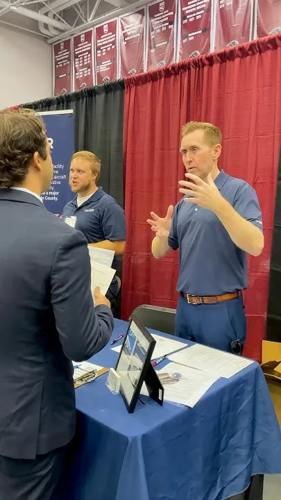 Florida Tech students took the next step toward their future at the All Majors Career Fair! (Video)