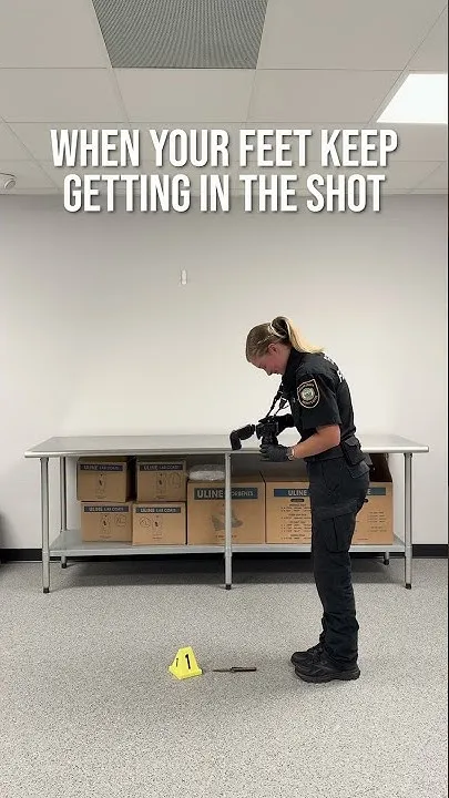 Forensics Does What They Gotta To Get The Shot #forensics #floridasheriff (Video)