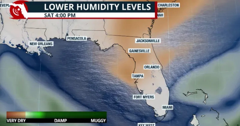 Florida's taste of fall arrives, it's been overa 5 years since something similar has happened!