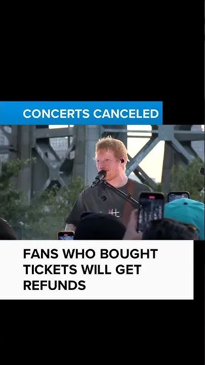 Ed Sheeran Gillette Stadium concerts canceled (Video)