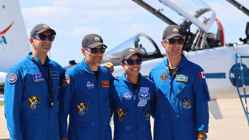 Crew-13 arrives at Kennedy Space Center before big launch
