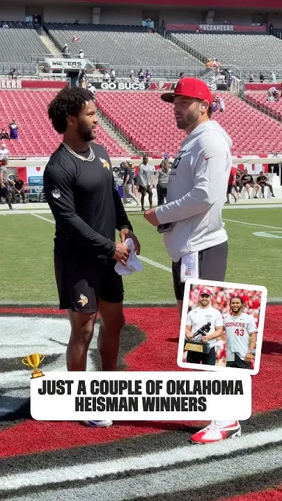 Former Oklahoma teammates, Baker Mayfield & Kyler Murray, are set to go head-to-head in Tampa Bay  (Video)