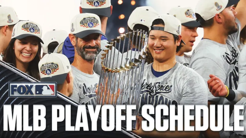 MLB Postseason Schedule And Scores, Including World Series