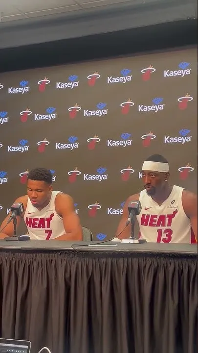 Miami Heat newcomer Giannis Antetokounmpo knows all about Bam Adebayo (Video)