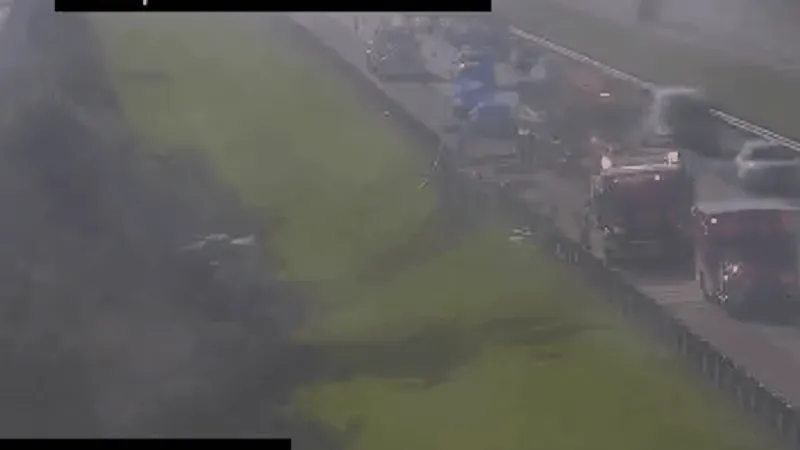 Major crash on Florida's Turnpike south near Fort Pierce