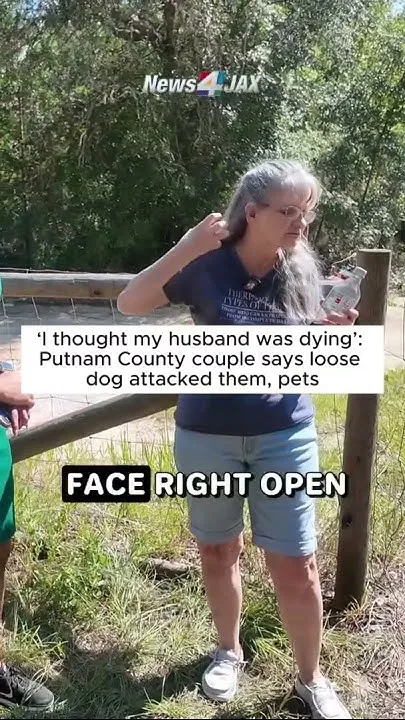 Putnam County couple says loose dog attacked them, pets (Video)