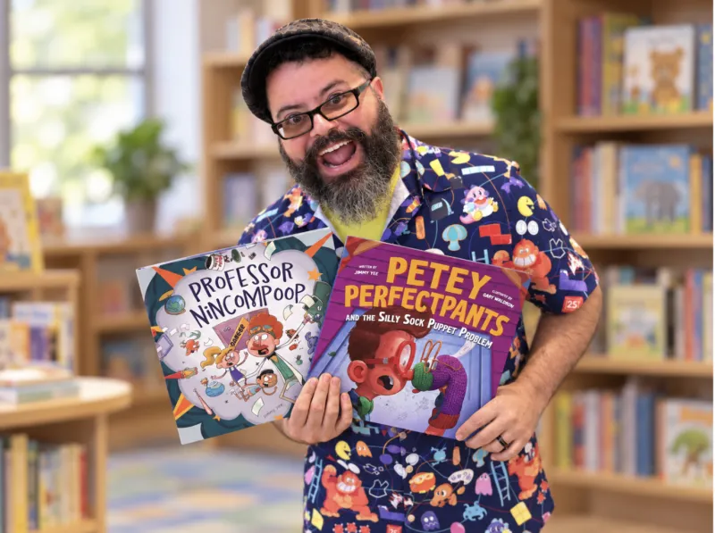Author Jimmy Vee Turns Ventriloquism to Children's Literacy