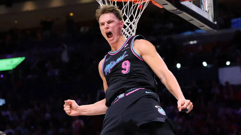 Heat media day proved Pelle Larsson is perfect glue guy for a championship run