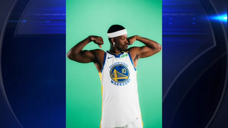 Former Miami Heat star Jimmy Butler reveals new look at Golden State Warriors media day