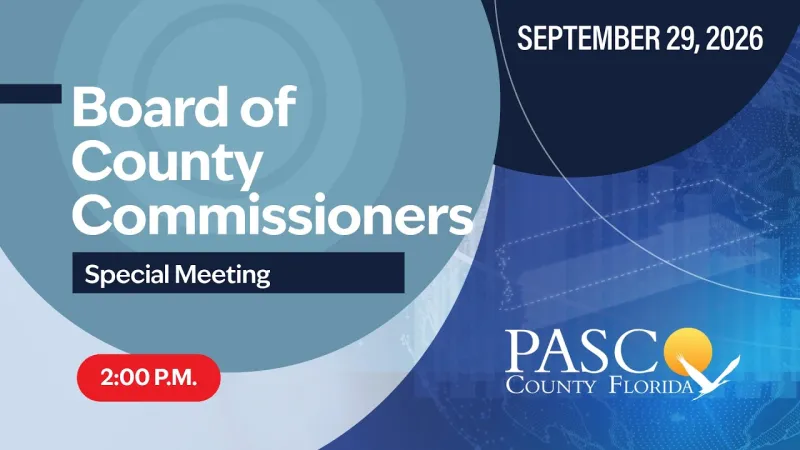 9.29.26 Board of County Commissioners Special Meeting (Video)