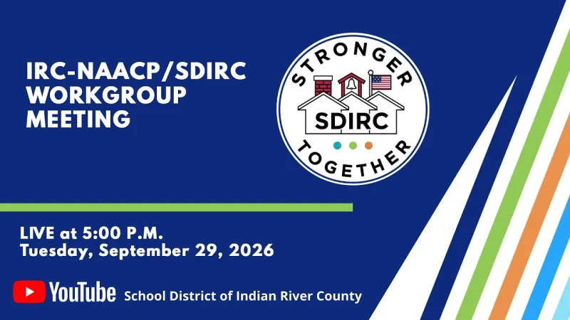 IRC-NAACP/SDIRC Workgroup Meeting 5 p.m. 9/29/26 (Video)