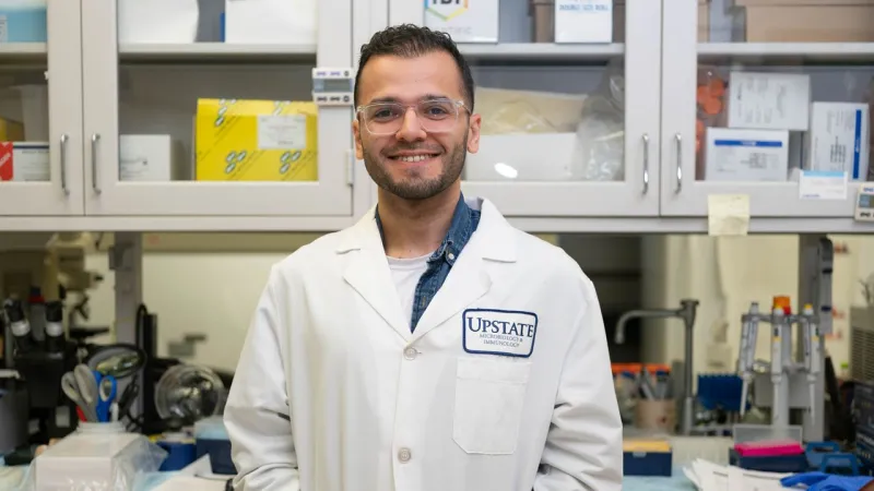 'I'm grateful for the experience': Upstate Medical researcher back to work after stint in ICE custody