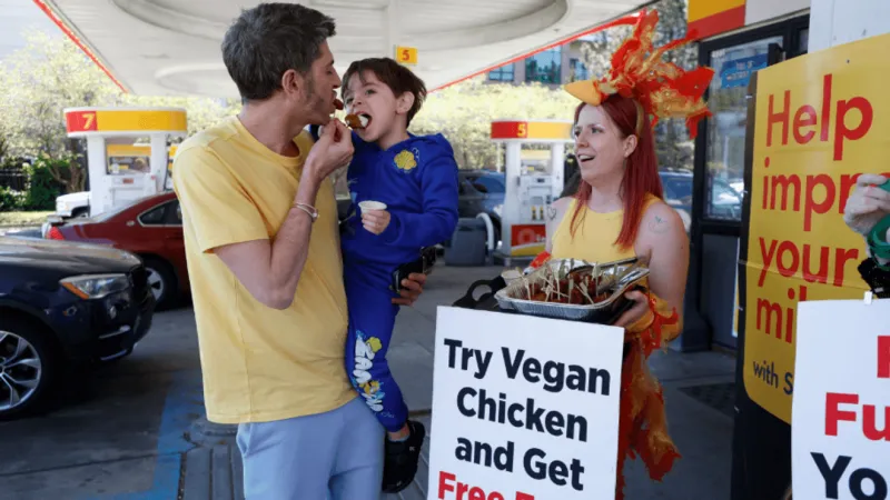 PETA's 'Commando Chicks' are coming to Lake Worth Beach with free gas, vegan chicken