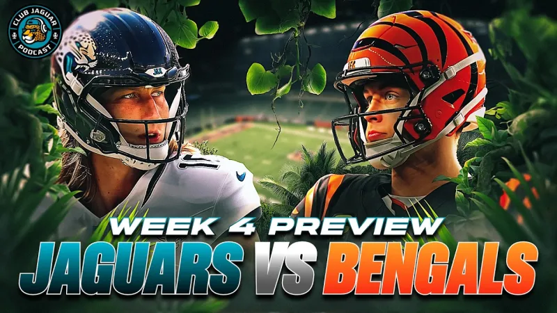 Club Jaguar | Jaguars beat Patriots | Huge Test Coming against Bengals (Video)
