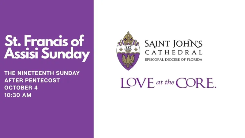St. Francis of Assisi Sunday, October 4, 2026 at 10:30 a.m. (Video)