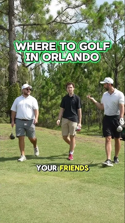 Golf in Orlando (Video)