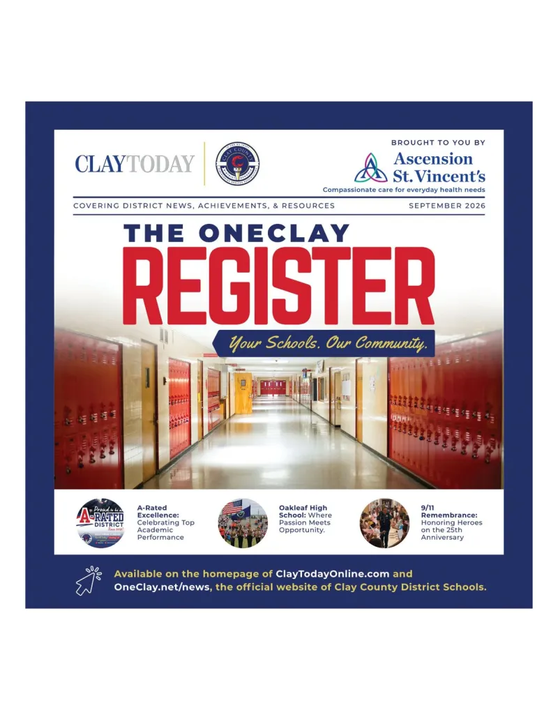 The OneClay Register Sept. 2026