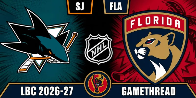 Gameday 2: Florida Panthers at San Jose Sharks