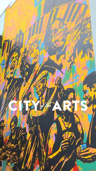 City of the Arts: Manhattan Casino Mural | St. Pete, FL (Video)