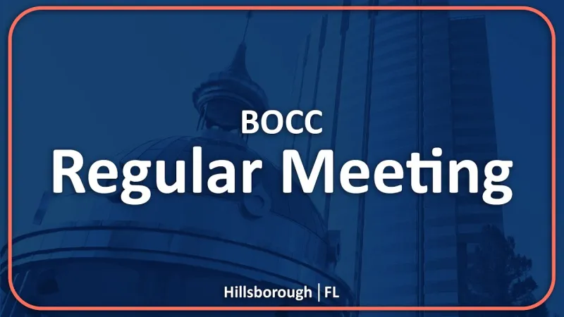 Board of County Commissioners: Regular Meeting - 10.07.26 (Video)