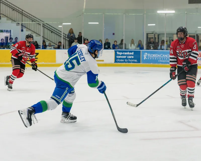 FGCU club hockey sweeps RPI in home opener series