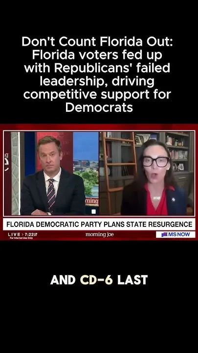 FDP Chair Nikki Fried Discusses Florida Dem's Organizing Machine (Video)