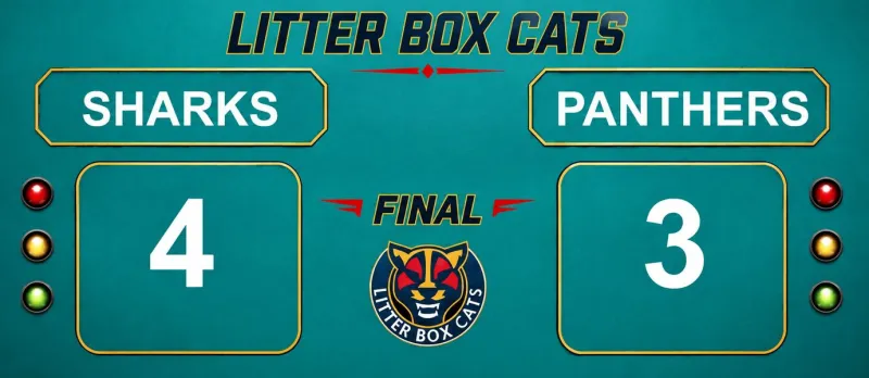 Panthers rally to earn point in 4-3 overtime loss to Sharks