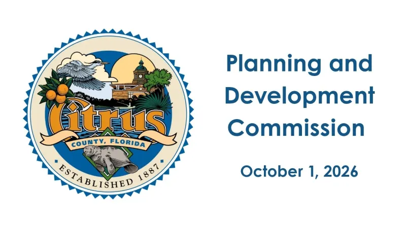 Planning and Development Commission - October 1, 2026 (Video)