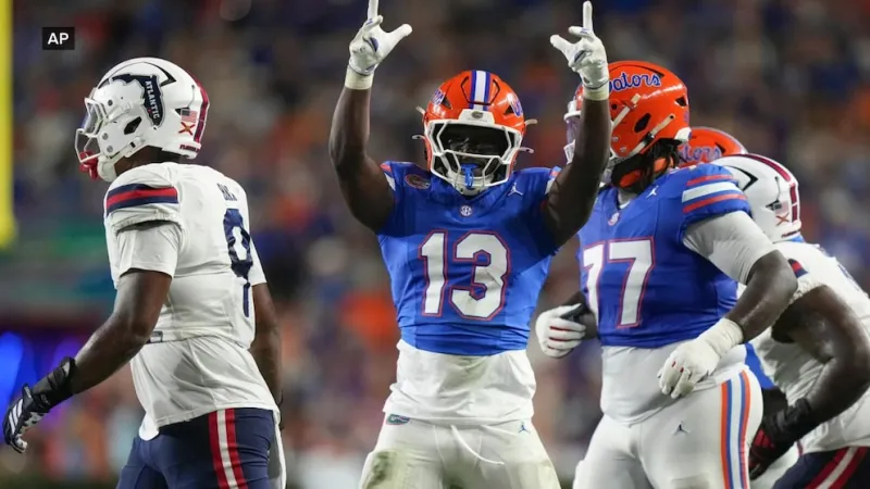 Top college football teams on upset alert