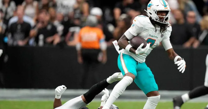 Dolphins rule out rookie WR Caleb Douglas for second straight week with ankle injury