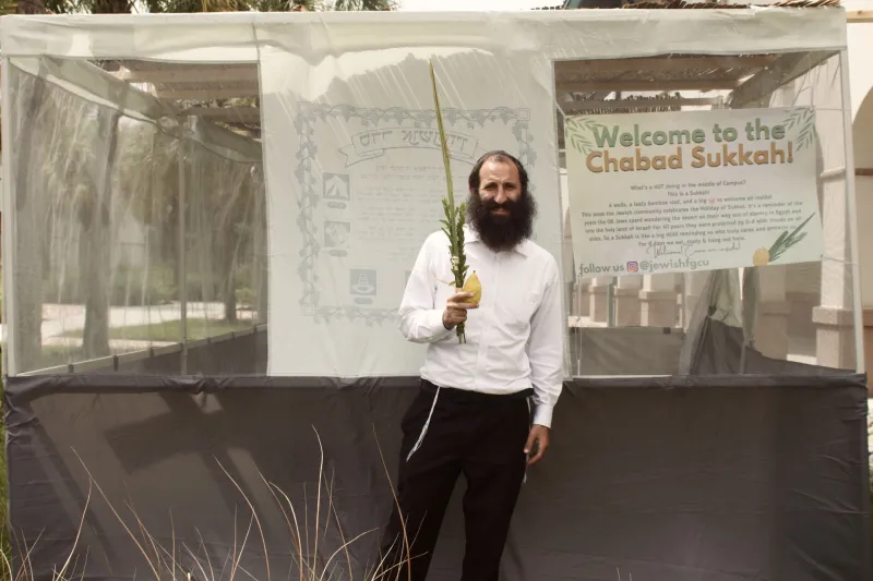 Sukkot: a Jewish tradition practiced on campus